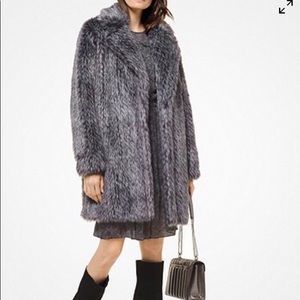 Michael Kors Faux Fur Coat